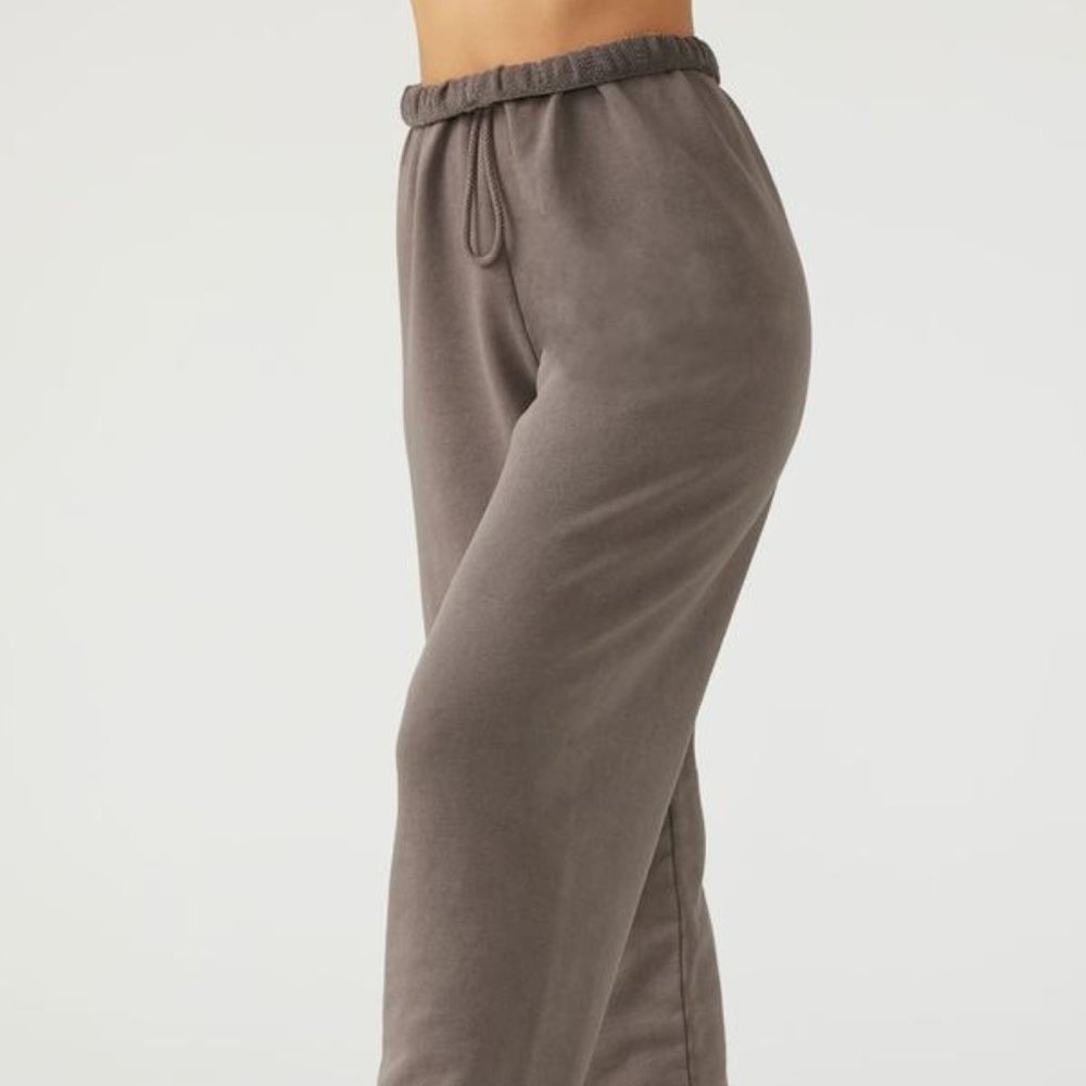 NWT JOAH BROWN OVERSIZED JOGGER